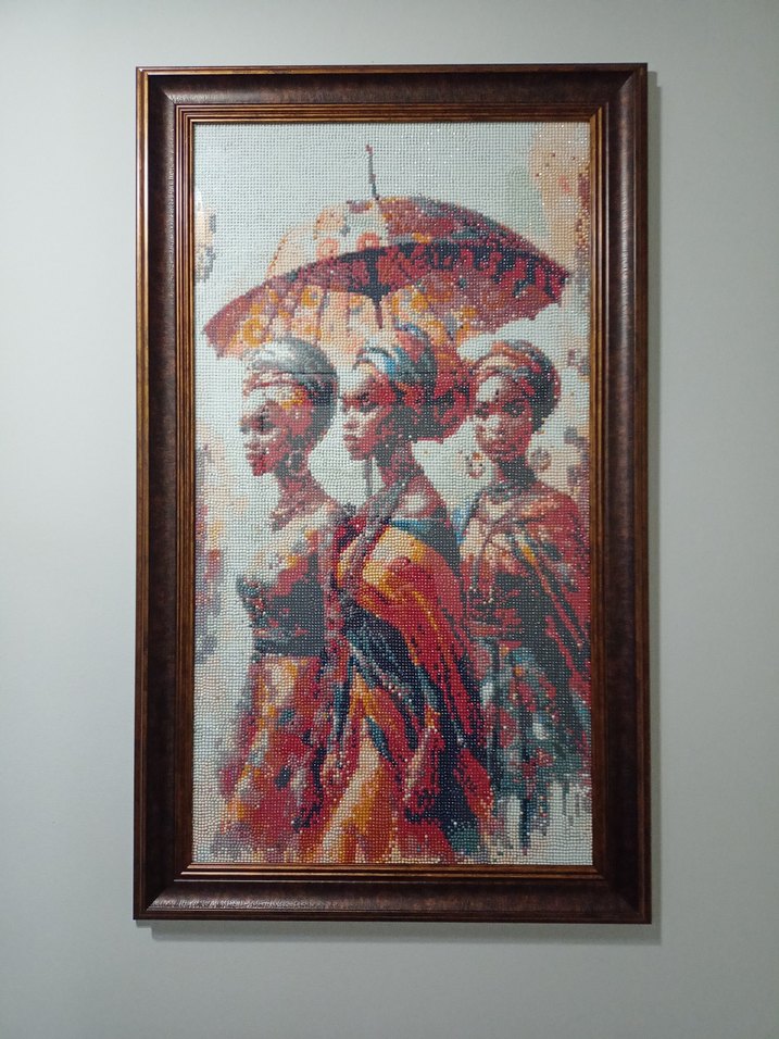 elmas boyama çerçeveli tablo - Görsel 2