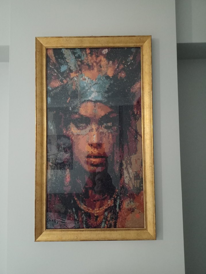 elmas boyama çerçeveli tablo - Görsel 2