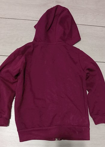 LCW bordo kız çocuğu sweetshirt - Görsel 2