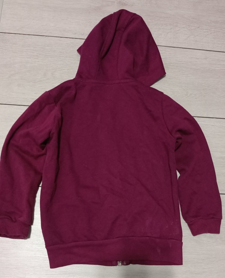 LCW bordo kız çocuğu sweetshirt - Görsel 2