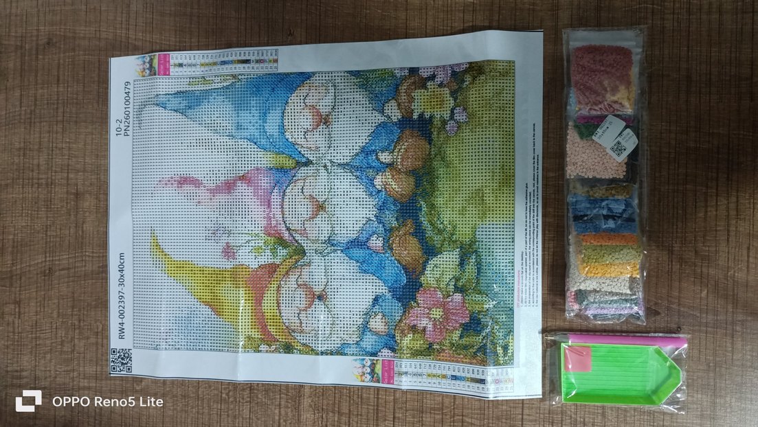 elmas boyama seti 30x40 cm - Görsel 2