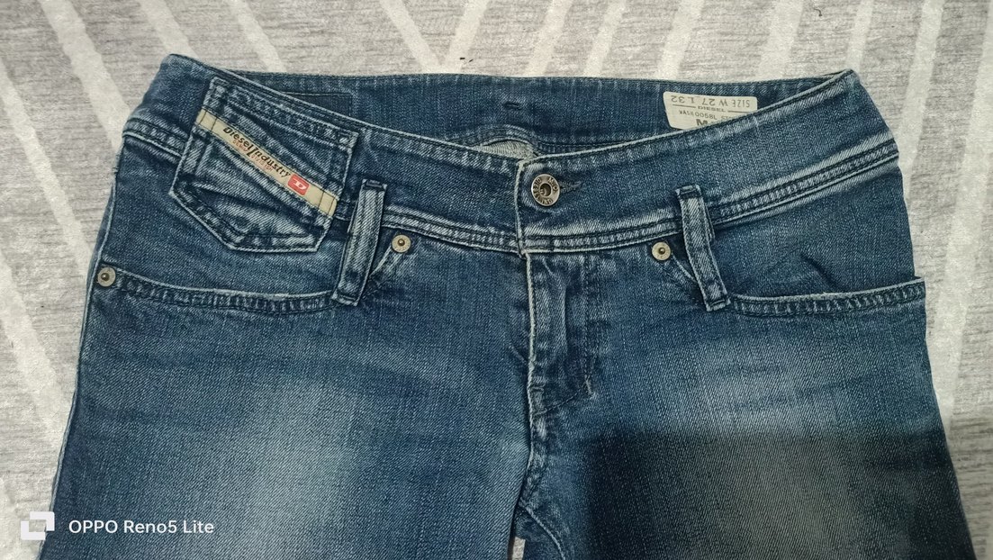 Kadın denim Jean - Görsel 4