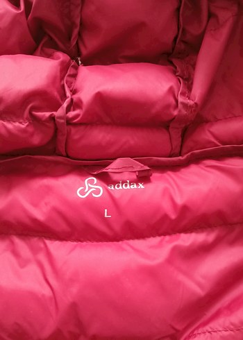 ADDAX Kadın Bordo Kapüşonlu Mont - Görsel 3