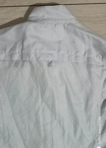 gizli dğmeli bebek mavisi kadın gömlek - Görsel 5