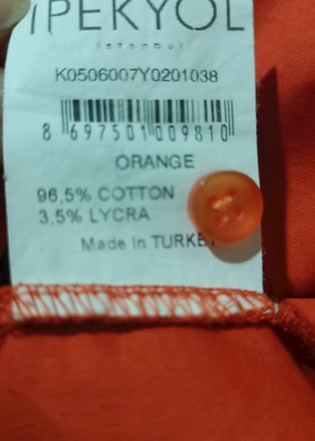 İpekyol turuncu Uzun Kollu Kadın Gömlek - Görsel 3