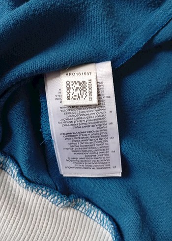 Mavi Adidas Fermuarlı Unisex Spor Ceketi - Görsel 5