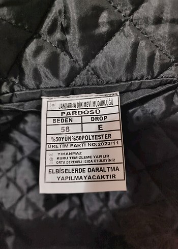 Düğmeli Siyah Erkek Uzun Kaban - Görsel 4