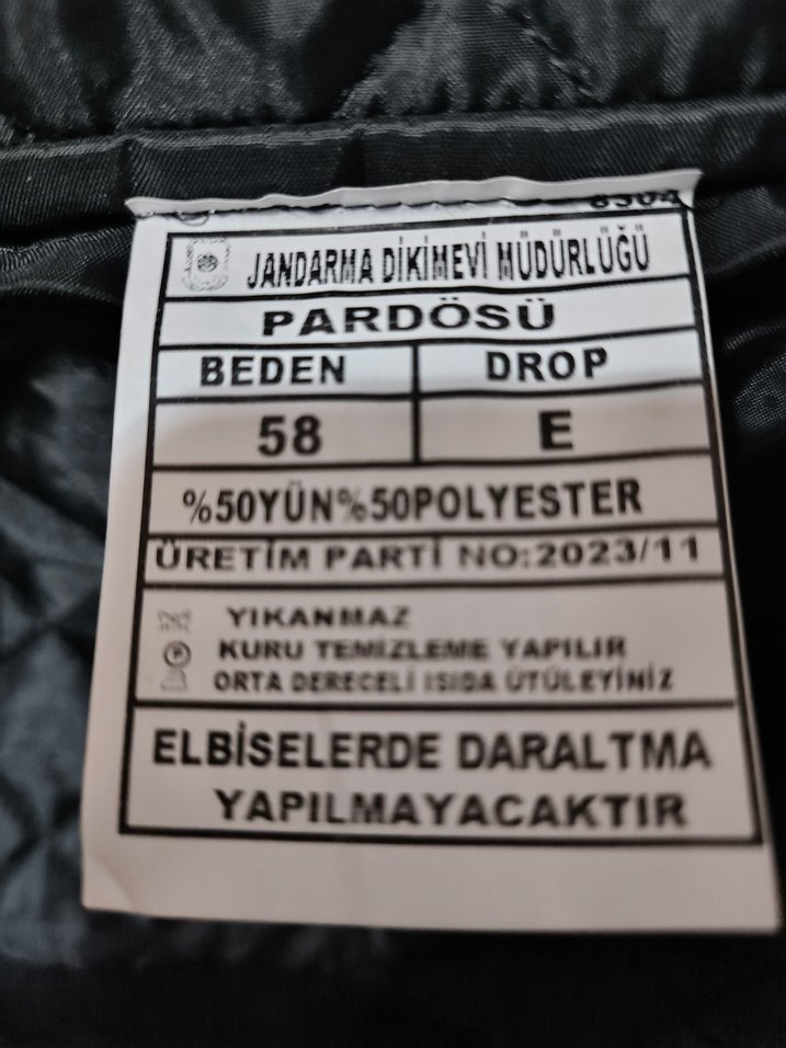 Düğmeli Siyah Erkek Uzun Kaban - Görsel 5