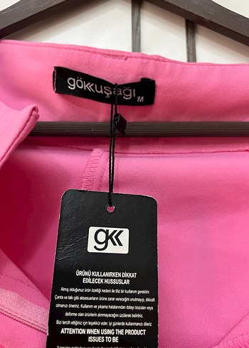 Pembe Piliseli Kadın Midi Kumaş Pantolon - Görsel 3