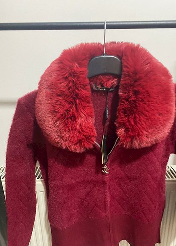 Massimo Dutti Kadın Suni Kürk Detail Hırka - Görsel 6