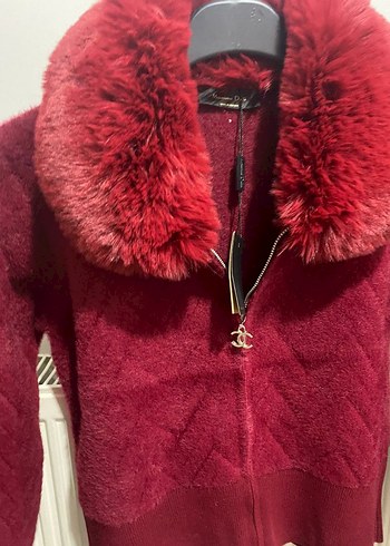 Massimo Dutti Kadın Suni Kürk Detail Hırka - Görsel 3