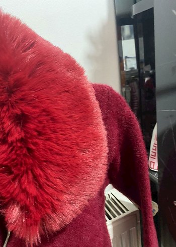 Massimo Dutti Kadın Suni Kürk Detail Hırka - Görsel 5