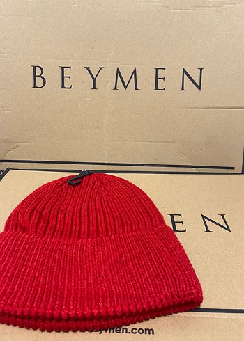 Beymen Kırmızı Örgü Kadın Bere - Görsel 3