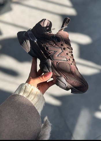 NB Kahverengi Kadın Platform Spor Ayakkabı - Görsel 6