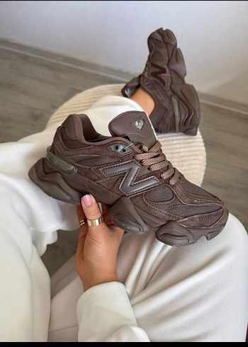 NB Kahverengi Kadın Platform Spor Ayakkabı - Görsel 5