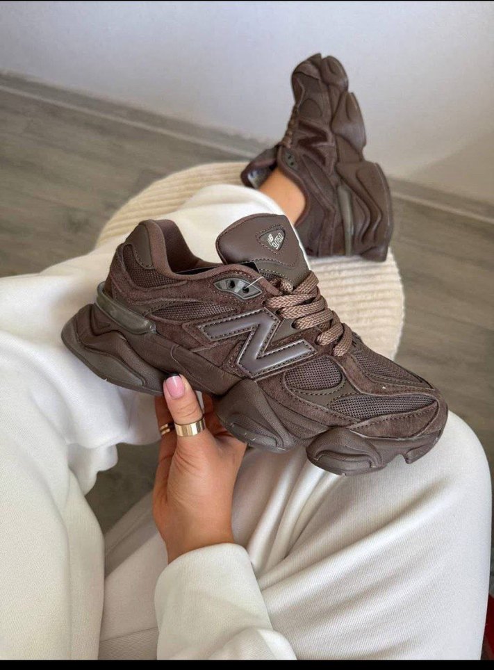 NB Kahverengi Kadın Platform Spor Ayakkabı - Görsel 5