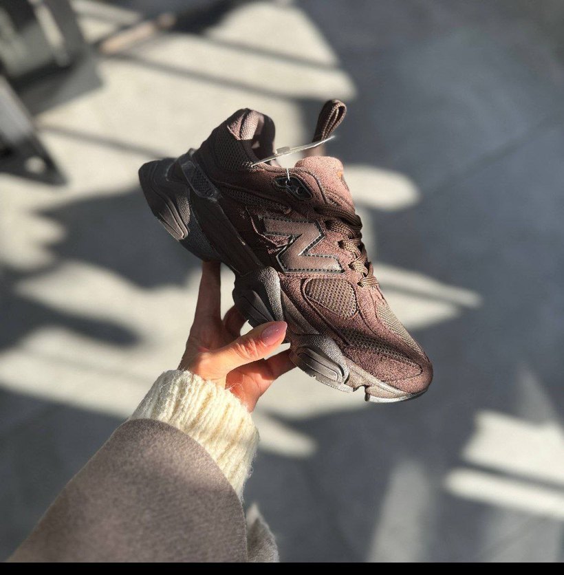 NB Kahverengi Kadın Platform Spor Ayakkabı - Görsel 3