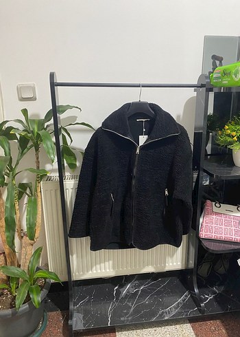 Kadın Oysho Yüksek Yakalı Ceket - Görsel 7