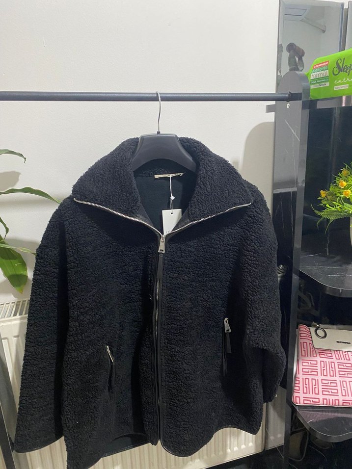 Kadın Oysho Yüksek Yakalı Ceket - Görsel 2