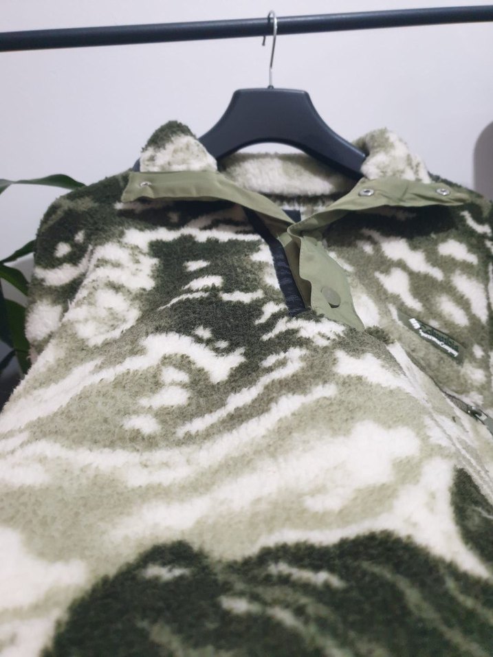 Erkek columbia Desenli Yüksek Yakalı Polar - Görsel 2