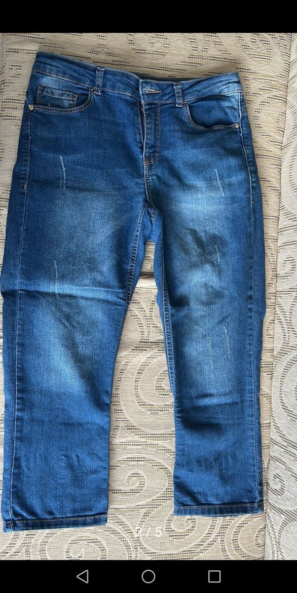 Kot Pantolon Kapri - Görsel 2