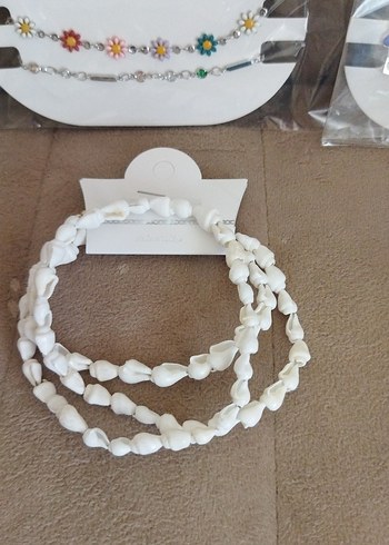 Çiçek Desenli Bohem Boncuklu Kadın Bileklik Seti - Görsel 4