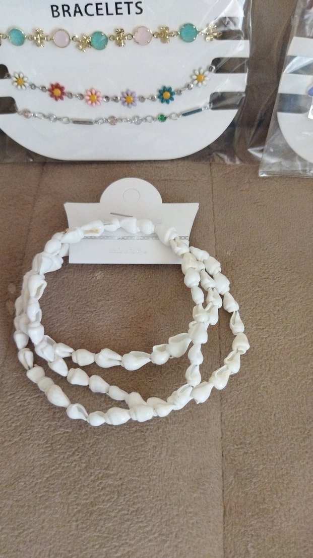 Çiçek Desenli Bohem Boncuklu Kadın Bileklik Seti - Görsel 4