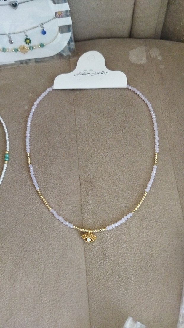 Çok Renkli Boncuklu Bohem Kadın Bileklik Seti ve kolye - Görsel 5