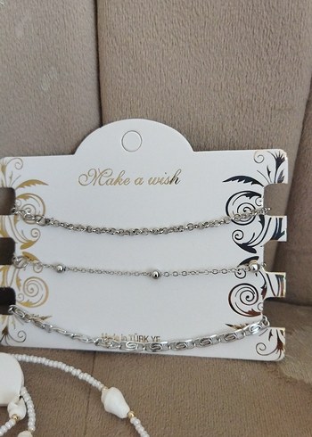 Nakışlı Beyaz Boncuklu Bohem kadın Bileklikleri - Görsel 7