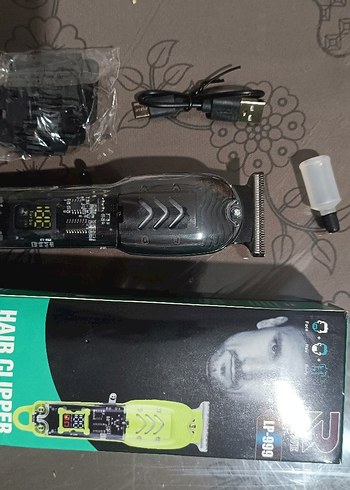 Siyah Saç Kesme Makinesi - Görsel 3