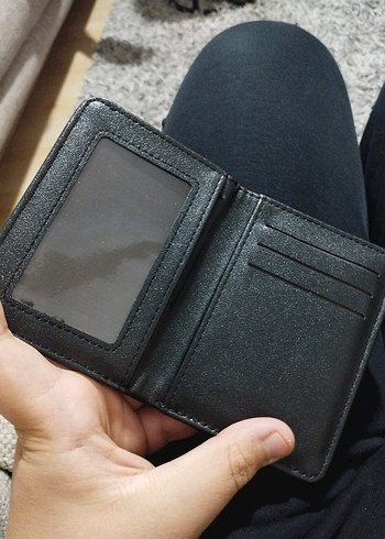 Siyah Erkek Cüzdanı Parisian Tarzı - Görsel 3