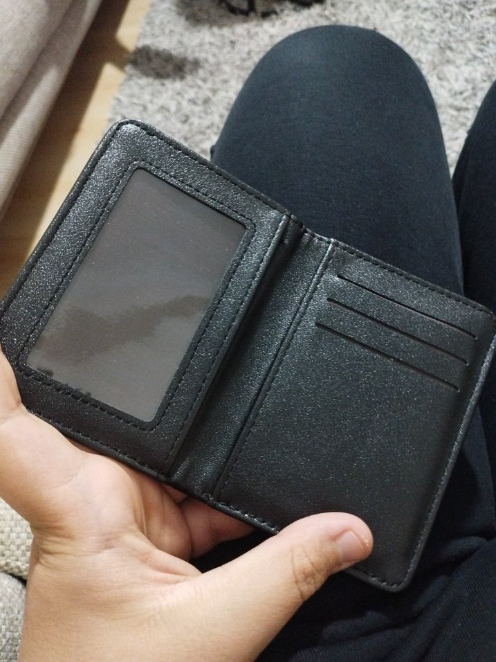 Siyah Erkek Cüzdanı Parisian Tarzı - Görsel 3