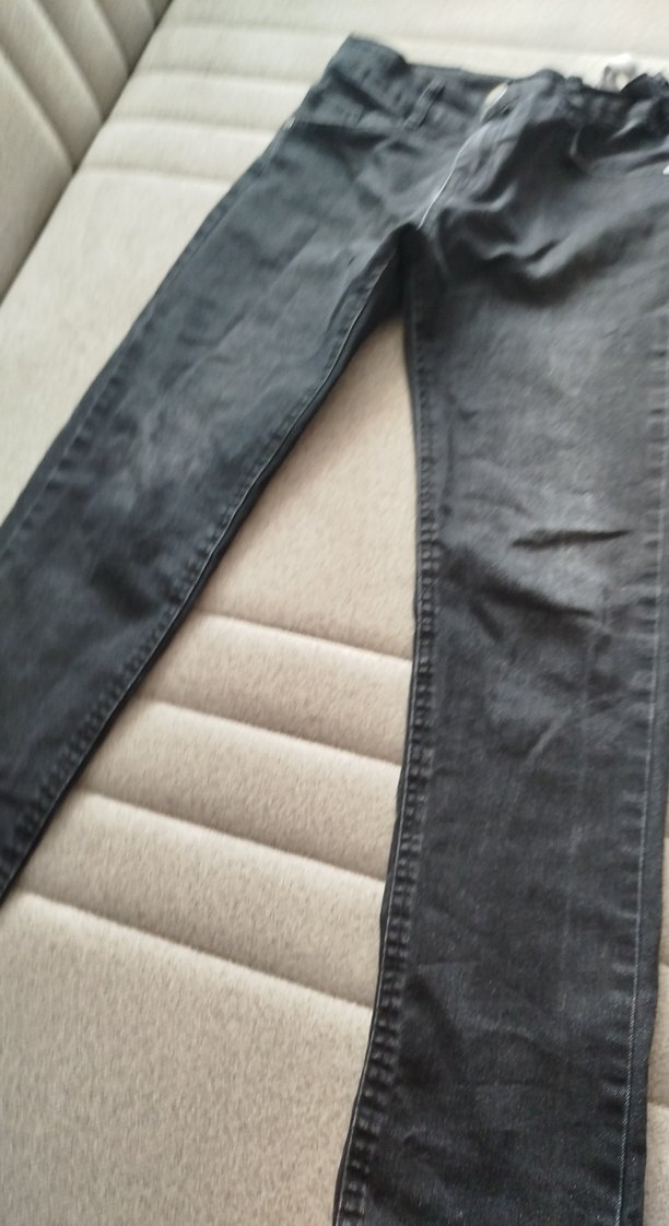 Erkek Gri Denim Pantolon - Görsel 2