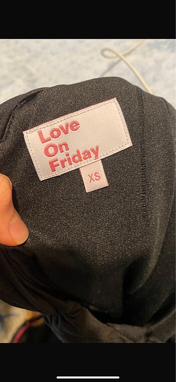 xs Beden Love on friday elbise