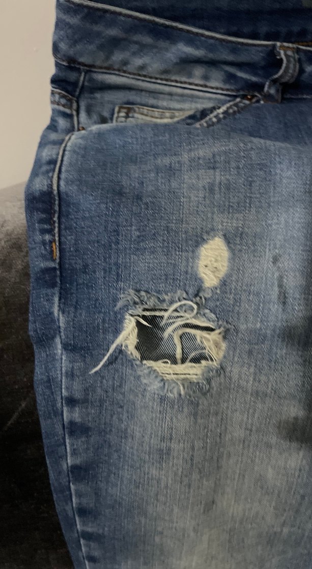 Kadın Mavi Denim Pantolon — görsel 3/7
