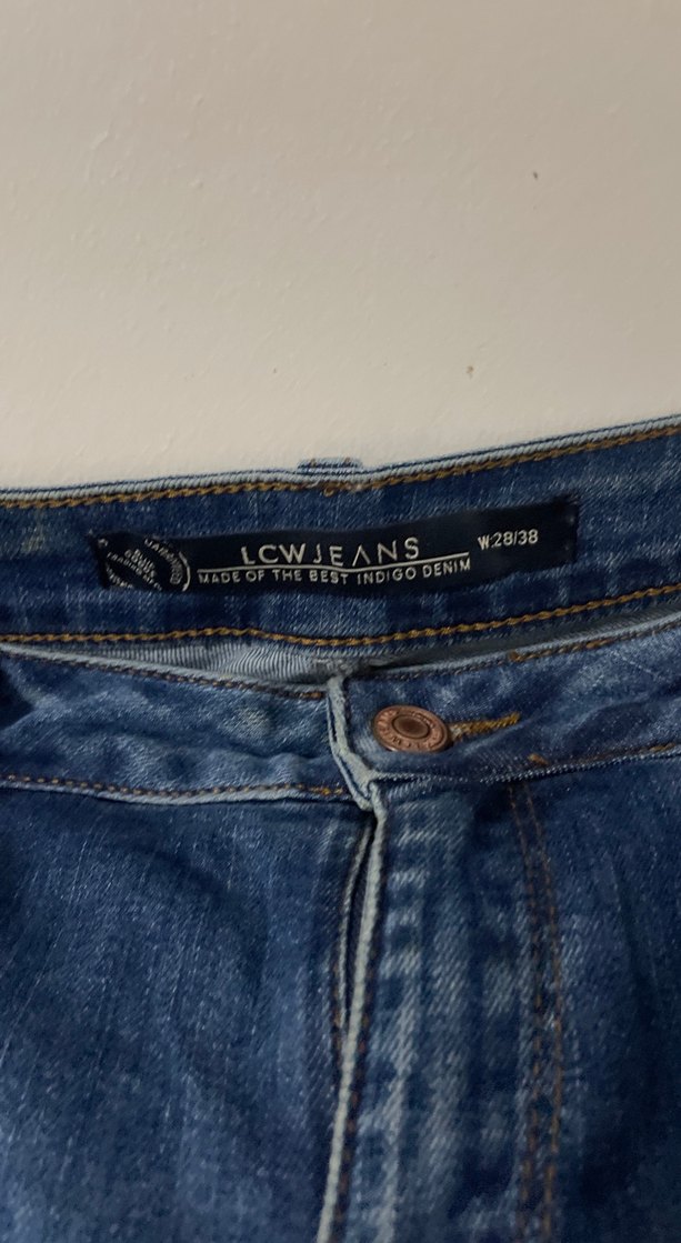 Kadın Mavi Denim Pantolon — görsel 2/7