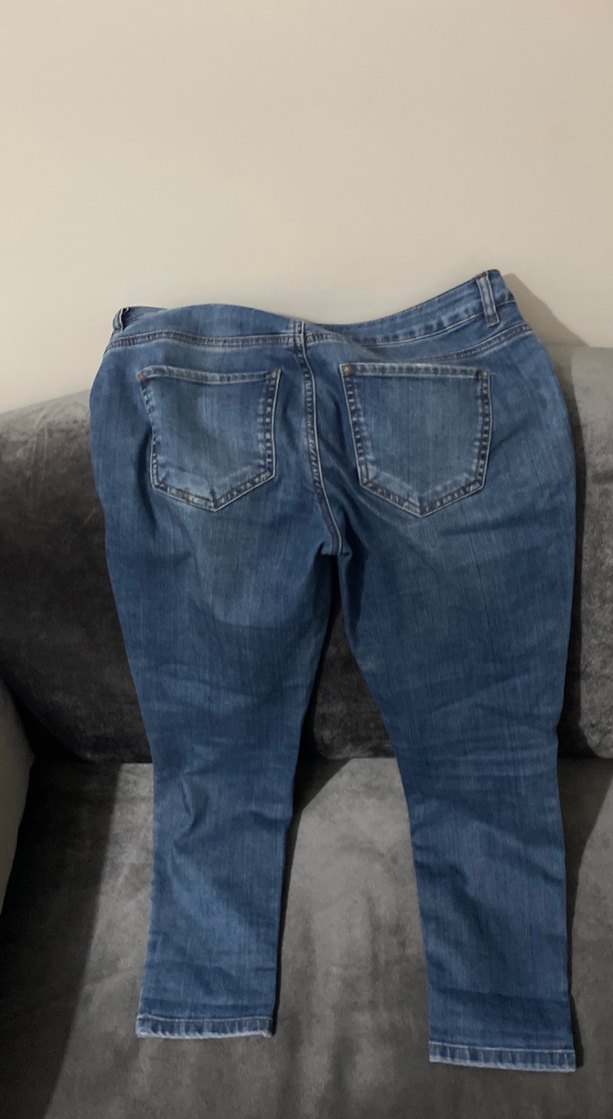 Kadın Mavi Denim Pantolon — görsel 4/7