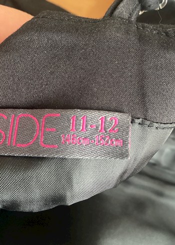 Siyah Straplez Midi Gotik Elbise - Görsel 4