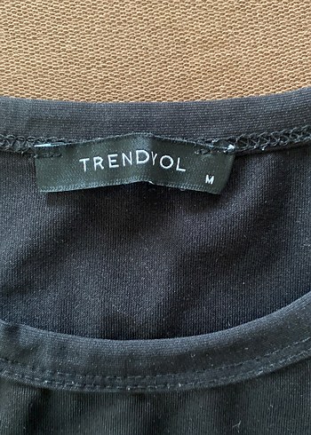 Siyah Kadın Crop Top, Kısa Kollu, Dar Kesim - Görsel 2