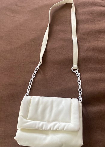 Bej Kadın Deri Midi Şort - Görsel 3