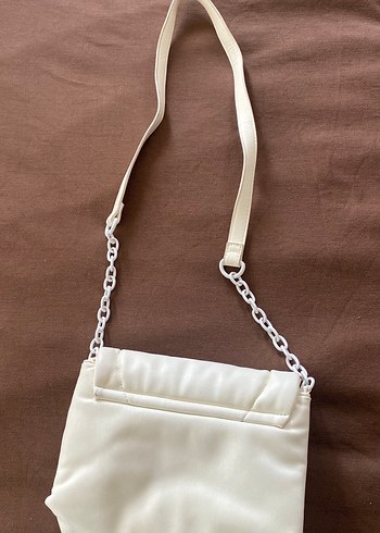 Bej Kadın Deri Midi Şort - Görsel 4