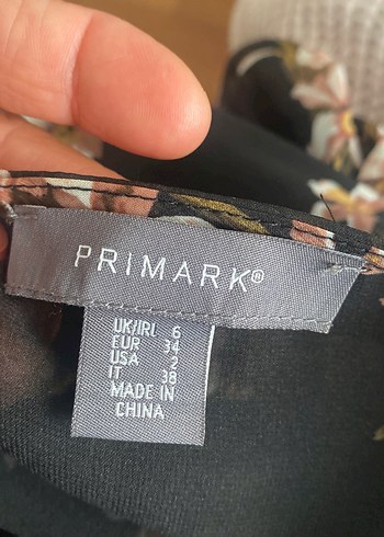 Siyah Çiçekli Bohem Midi Elbise - Görsel 3