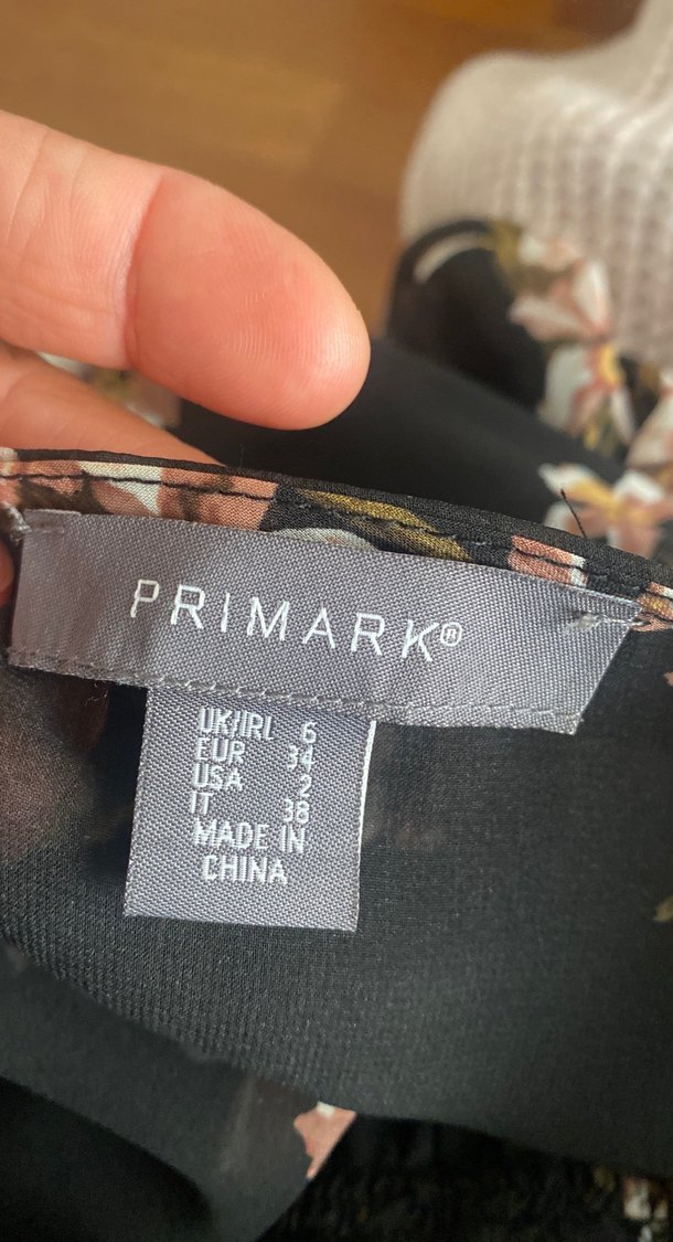 Siyah Çiçekli Bohem Midi Elbise - Görsel 3