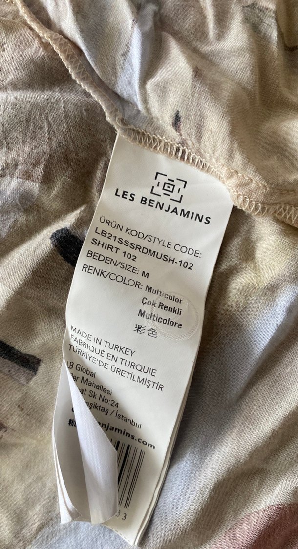 Bohem Stilde Kısa Kollu Desenli Kadın Gömlek - Görsel 3