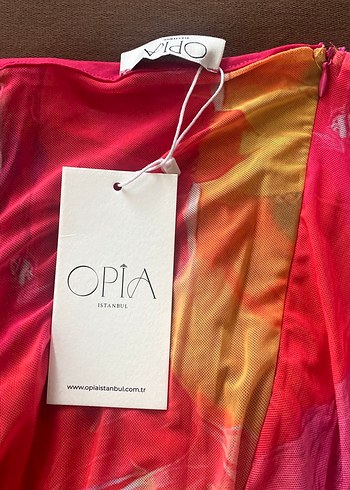 Renkli Bağlamalı Uzun Drapeli Elbise - Görsel 2