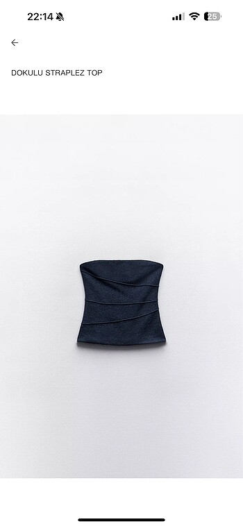 Zara Zara orijinal bluz top