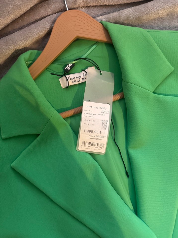 Adil Işık Yeşil Ceket - Görsel 5