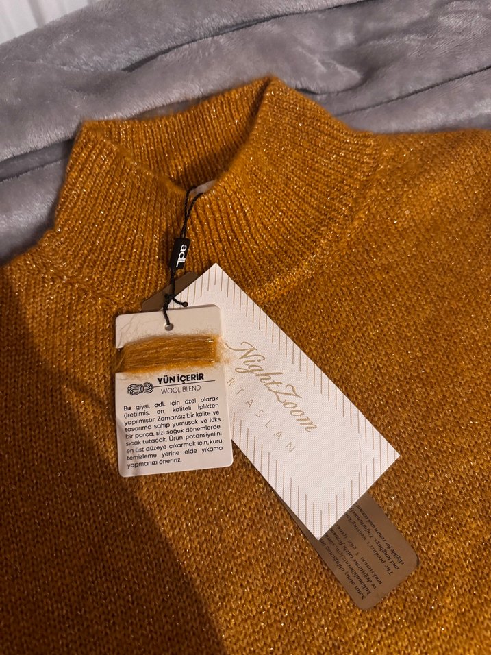 Adil Işık Marka Gold Kadın Triko - Görsel 2