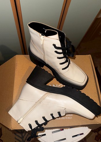 Adil Işık Deri topuklu Bot - Görsel 4