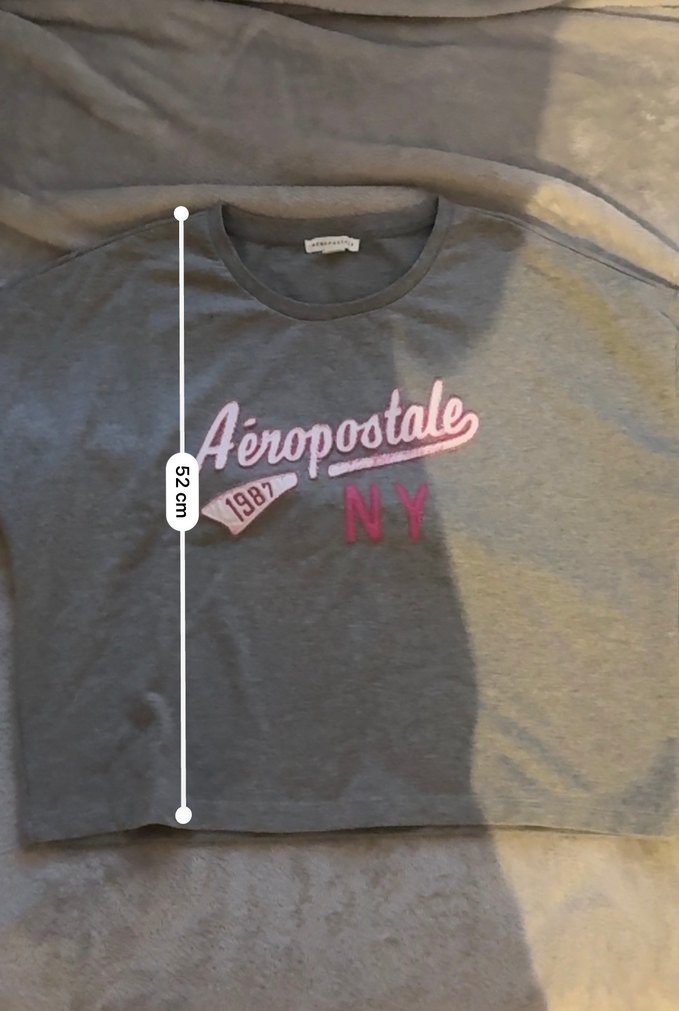 Aeropostale Oversize Crop Sweat - Görsel 5